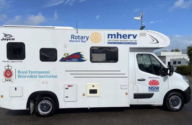 The mherv van will be making its way to Dubbo in August 2023. Picture supplied 